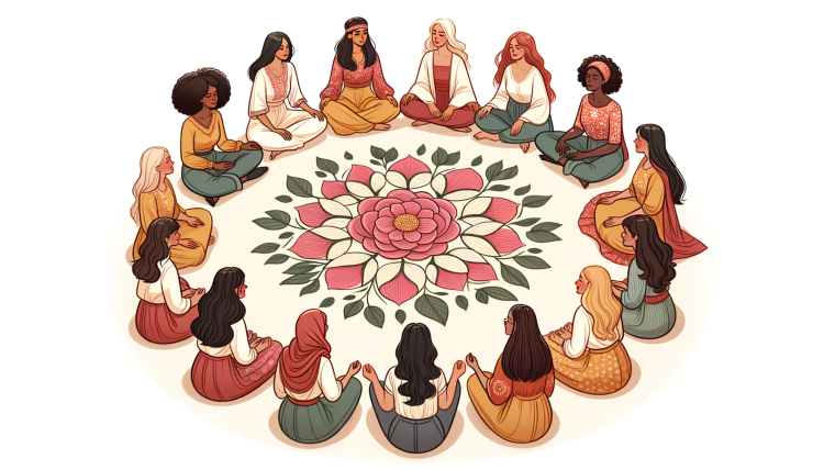 ženský kruh zkušenosti